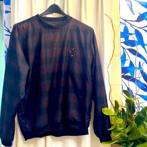 Men’s Plaid Forrester’s Outerwear Plaid Windbreaker/Rain Jacket Size Medium